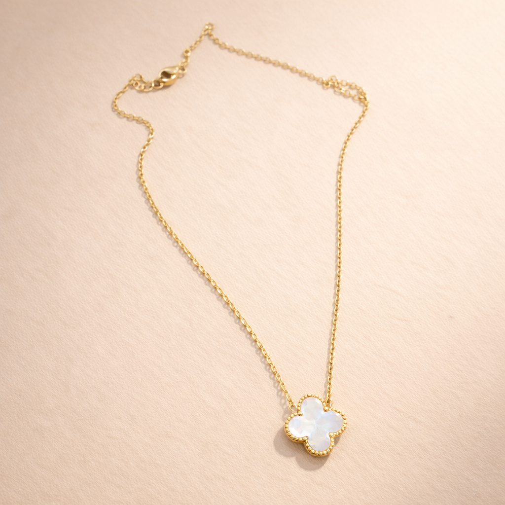 Gold Woven Chain Necklace